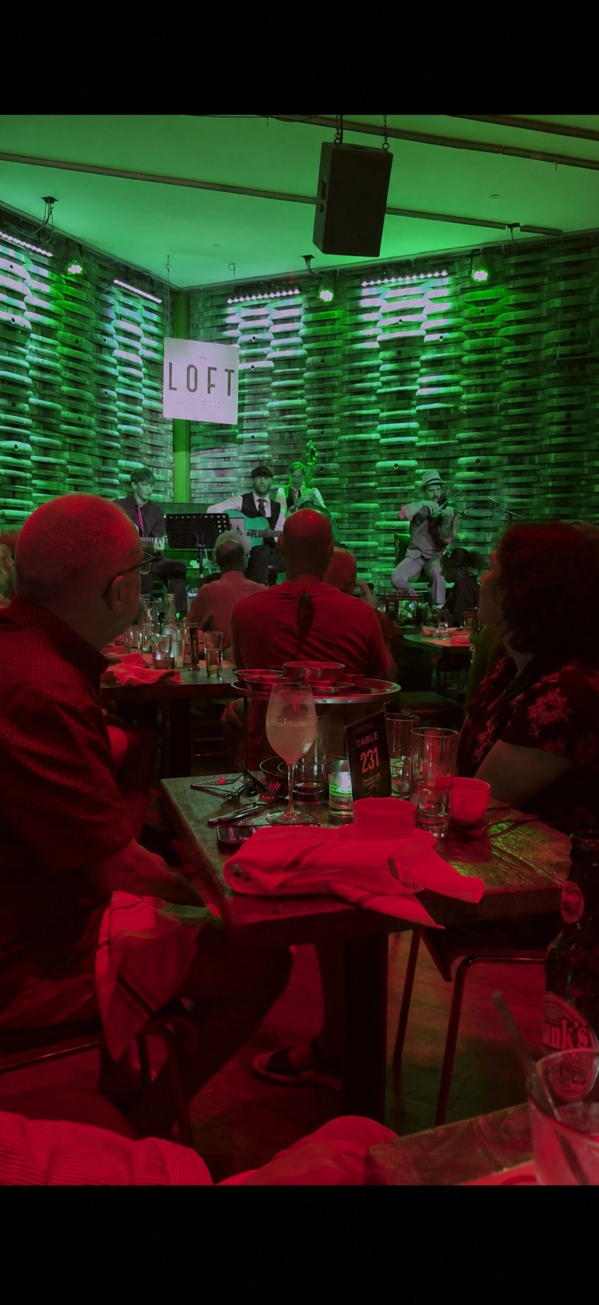 Audience watching Gypsy Reverie at The Loft